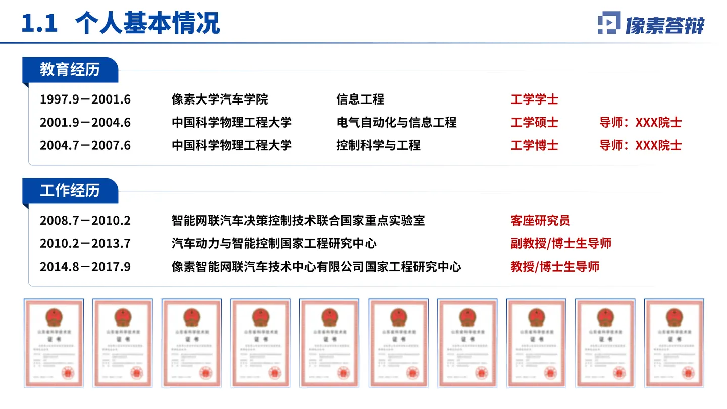 青年科学基金项目（B类）答辩PPT模板（汽车能效）研究背景与核心问题